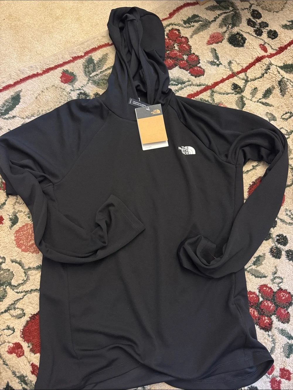 The North Face Black Hooded Performance Shirt